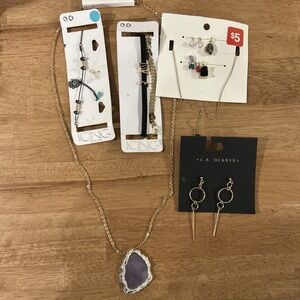 Fashion‎ Jewelry Necklaces Assortment Of 5 - Variety Pack Necklaces